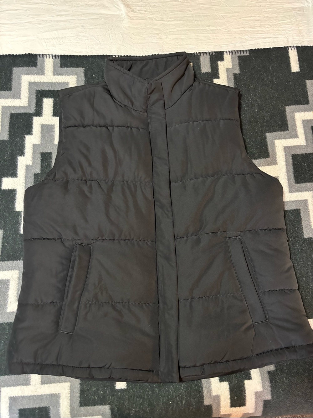 Women’s Black Quilted Puffer Vest - Lightweight Insulated Vest